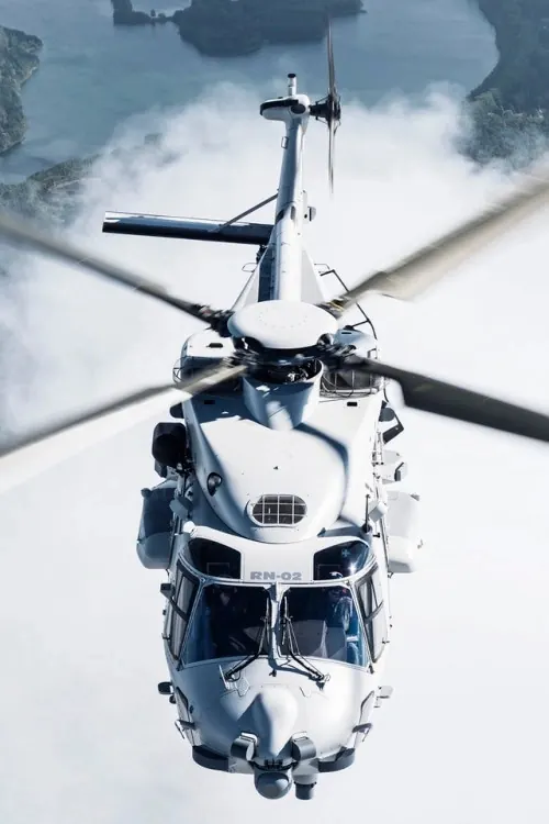Helicopter overhead aerial view, photographic, technical, cool