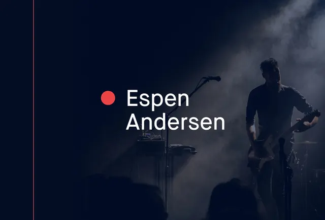 Espen Andersen concert photography, photographic, editorial, dark
