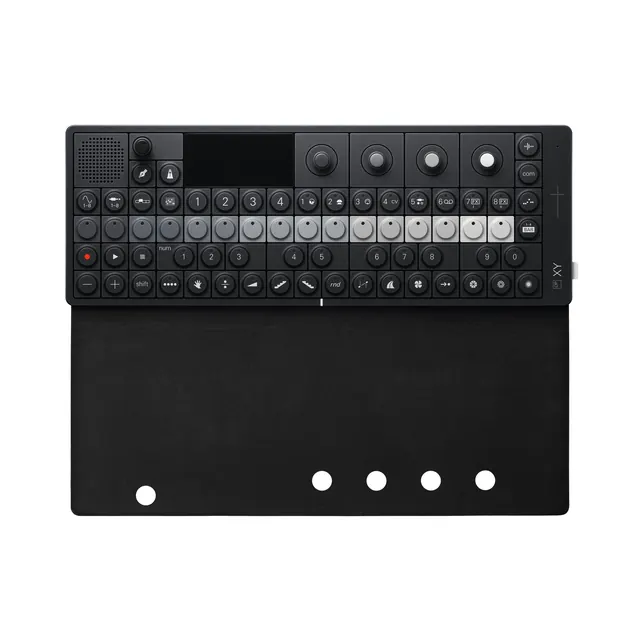 Black Hardware Interface, minimal, technical, dark
