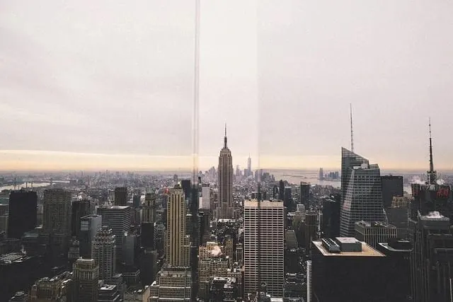 Cityscape Skyline View