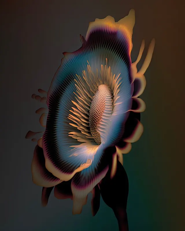 Macro Floral Abstract