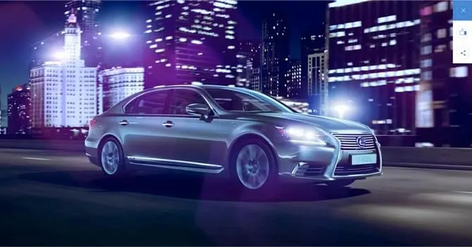 Night City Car Motion