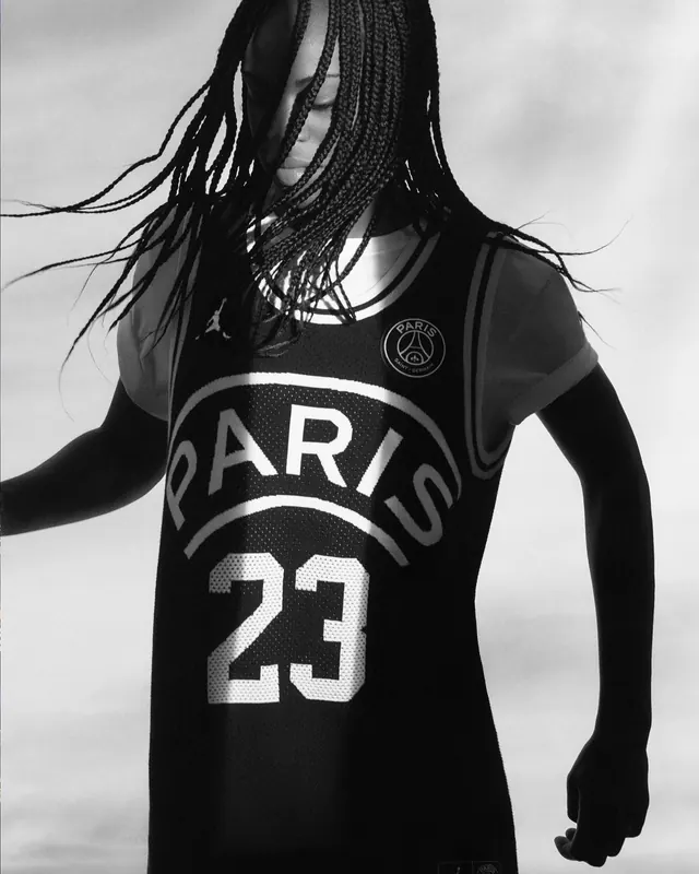 Monochrome Sportswear Portrait