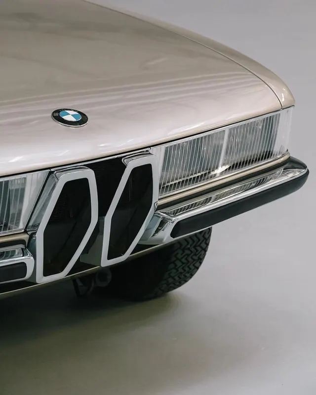 Close-up of a BMW vehicle front