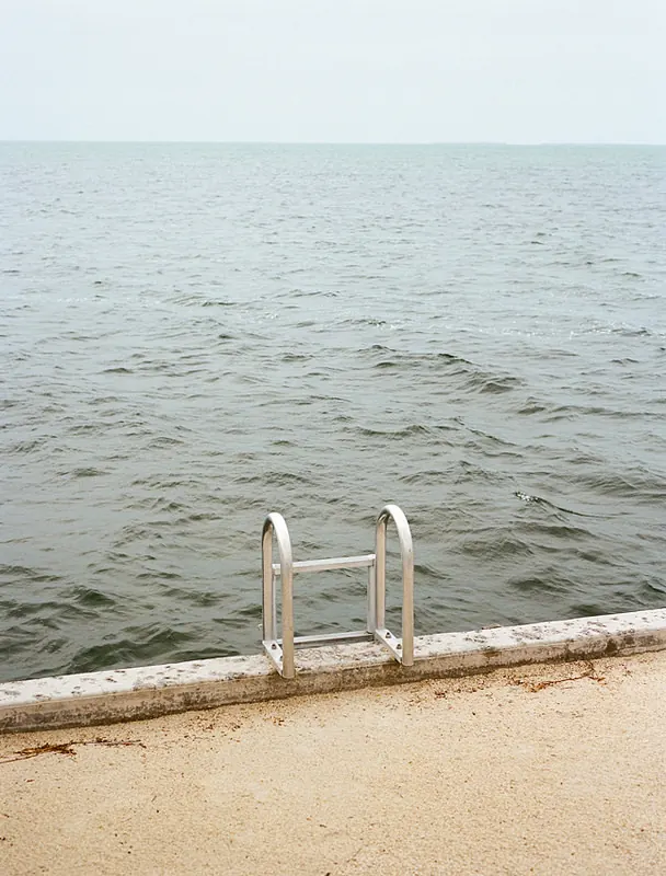 Beach Ladder Perspective