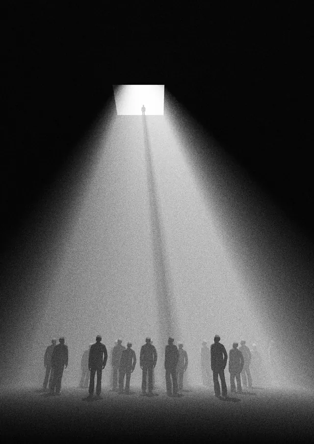 Spotlight Group Silhouette