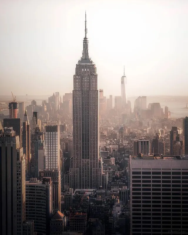 Urban Skyline View