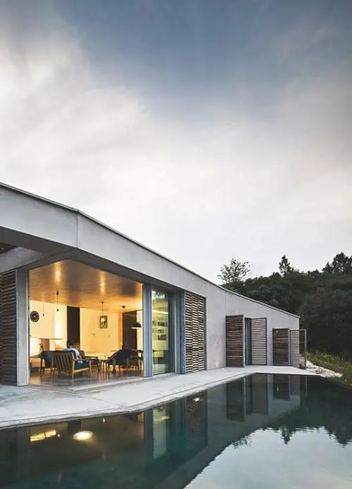 Modernist Architecture and Pool