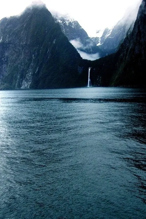 Mountain Waterfall Landscape