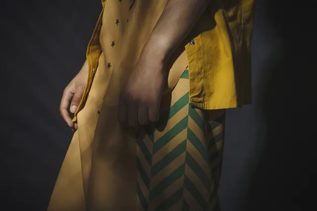 Textured Fabric Close-up