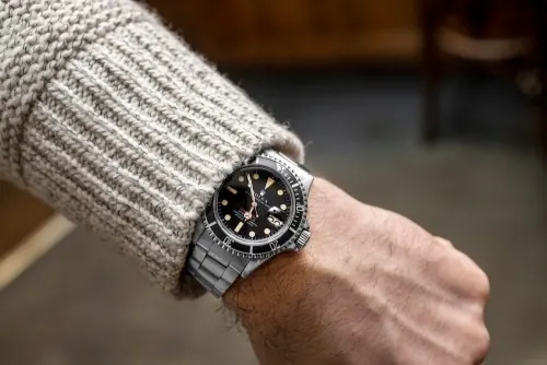 Luxury Wristwatch Close-up