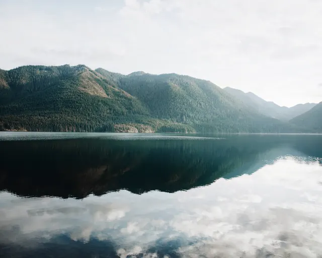 Mountain Lake Reflection
