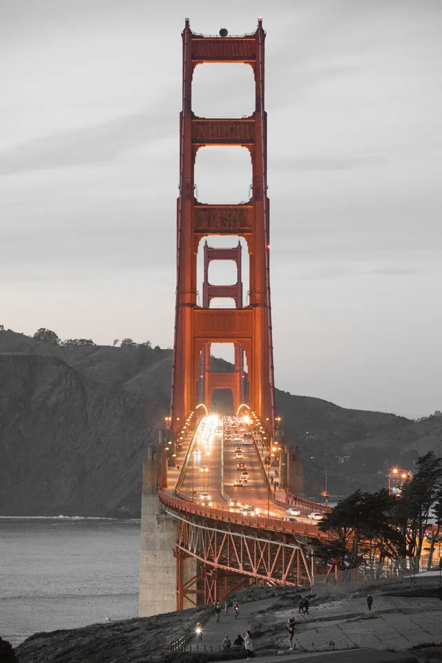 Golden Gate Bridge at Night
