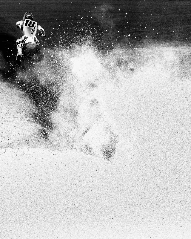 Snowboarder Action Shot