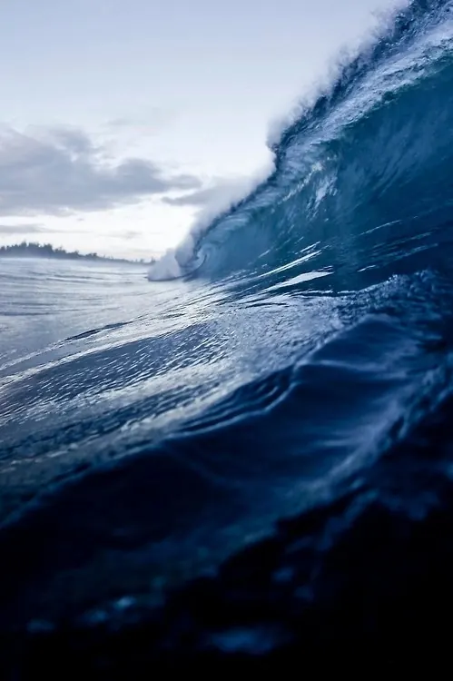 Ocean Wave Close-up