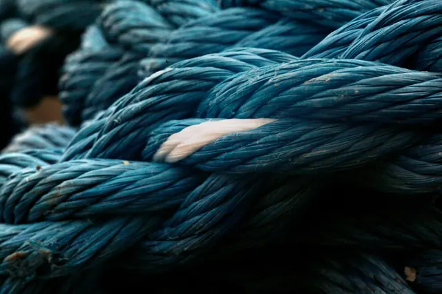 Blue Rope Texture