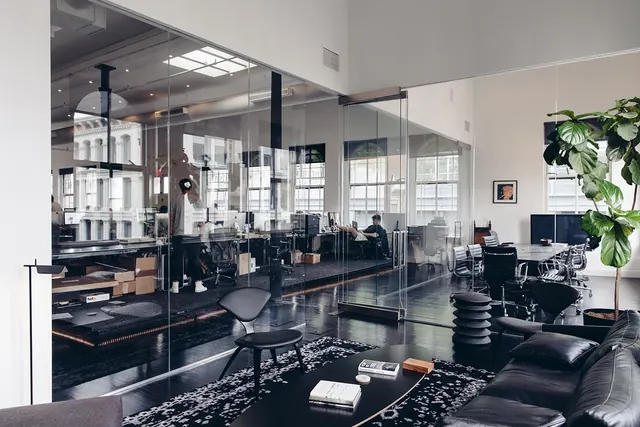 Modern Industrial Office Interior