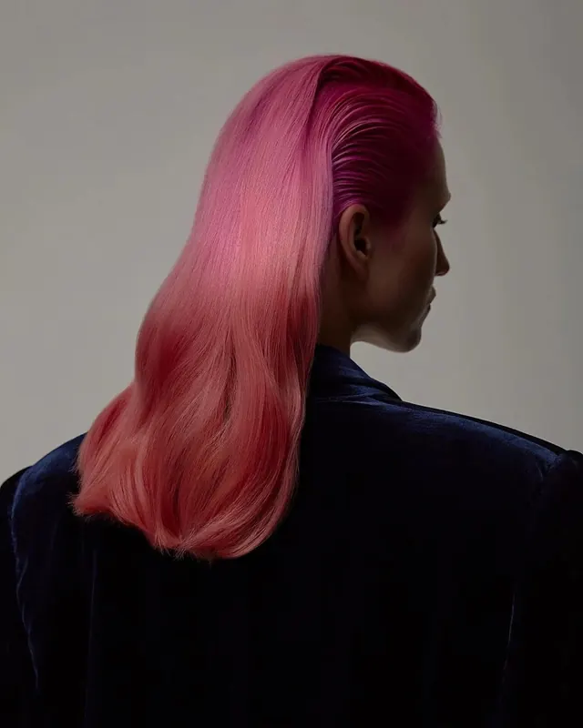 Pink Hair Portrait