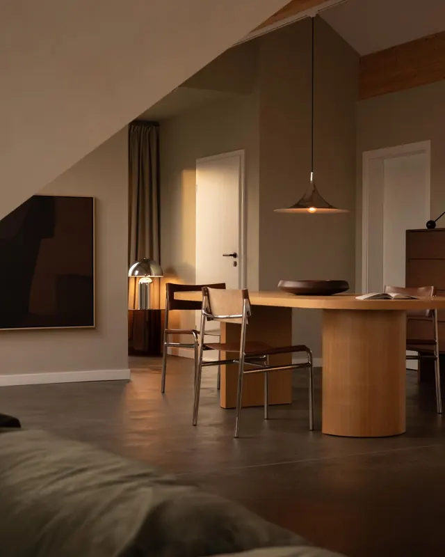Modern Interior Dining Space