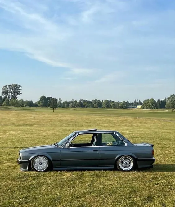 Vintage Sedan in Field