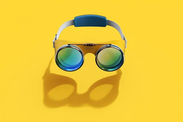 Yellow Background with Sunglasses