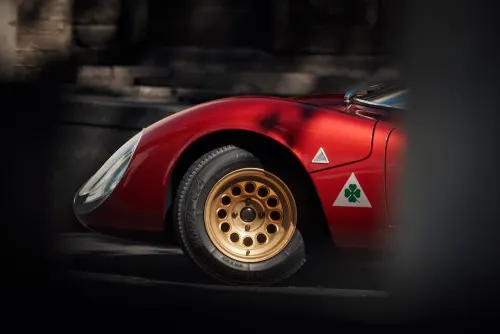 Red Classic Sports Car