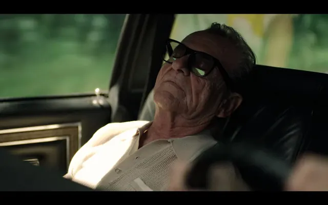 Man in Sunglasses Interior Shot