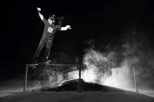 Monochrome Action Photography