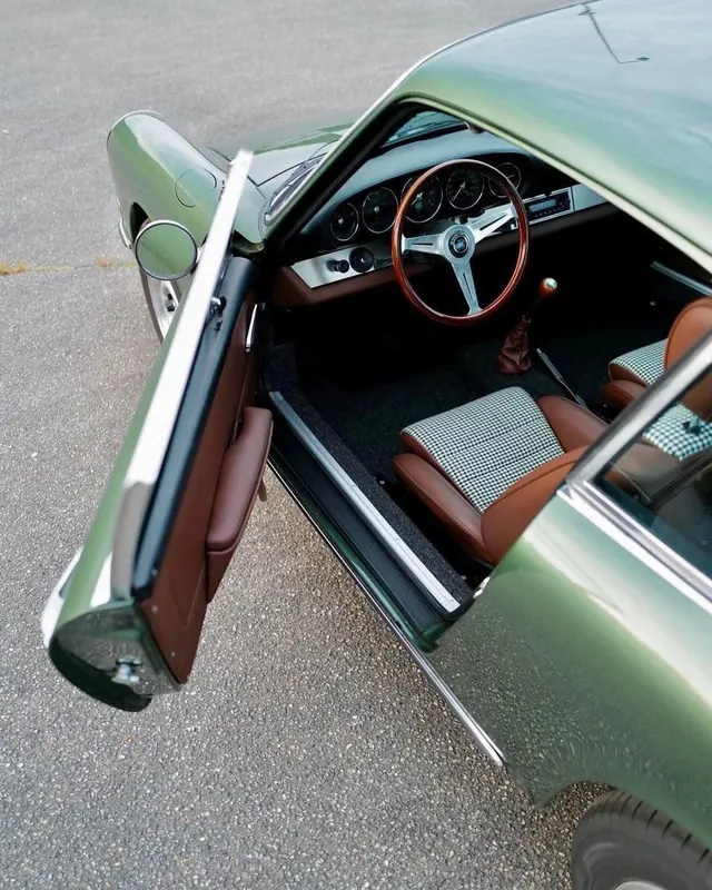 Vintage Car Interior Detail