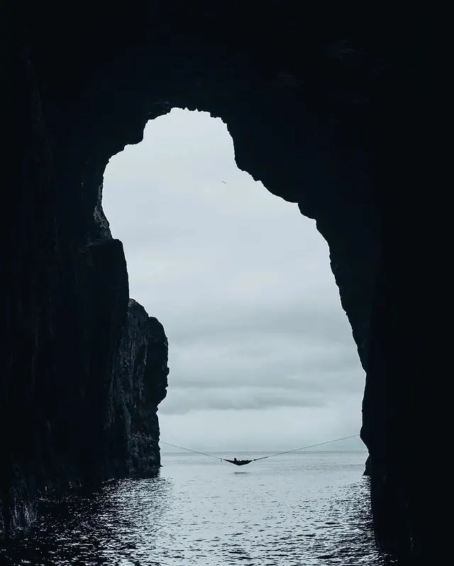 Coastal Sea Cave Landscape