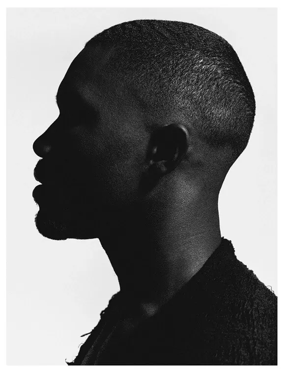 Monochrome Profile Portrait