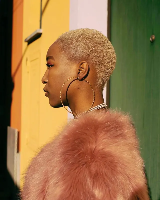 Portrait of a Person in Fur
