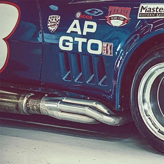 Vintage Racing Car Detail