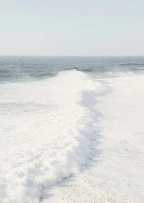 Ocean Wave Foam
