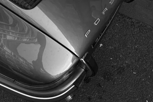 Monochrome Car Detail