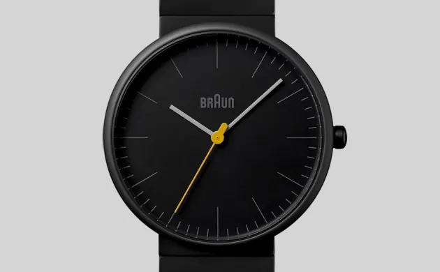 Black Minimalist Watch