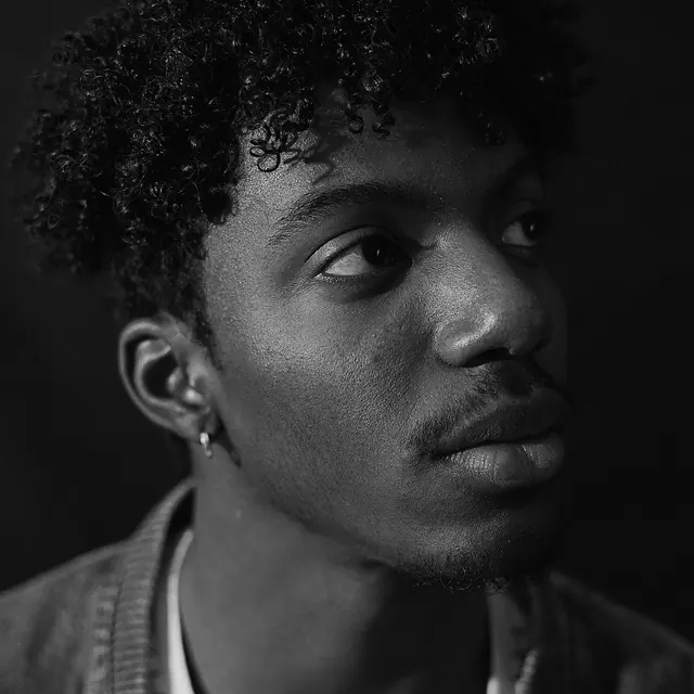 Monochrome Portrait of a Man