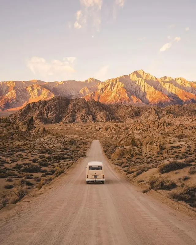 Desert Road Landscape