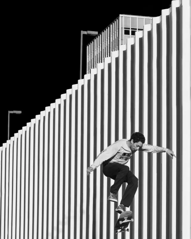 Monochrome Architectural Portrait