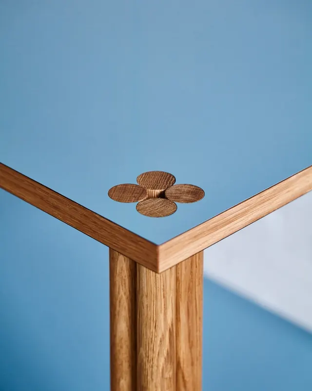 Minimalist furniture still life with clear sky, photographic, minimal, light