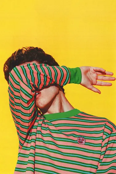 Golf Wang lookbook spread, photographic, editorial, vibrant