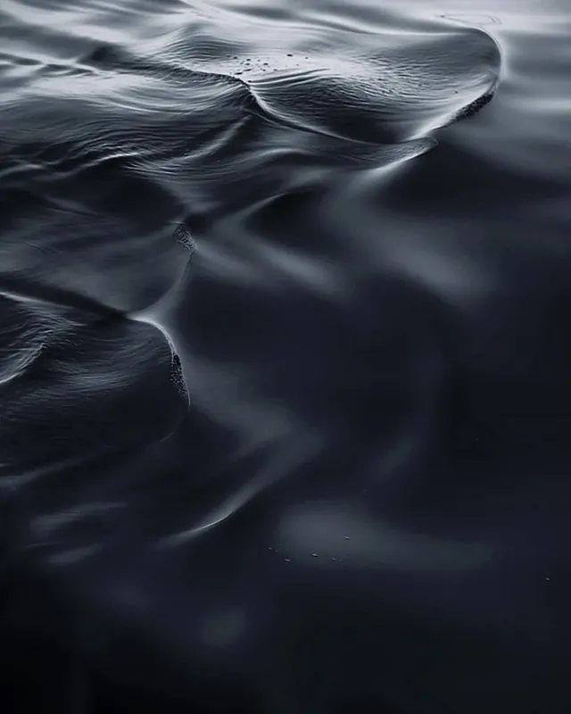 Monochromatic Minimalist Portrait with Color Question, minimal, photographic, dark
