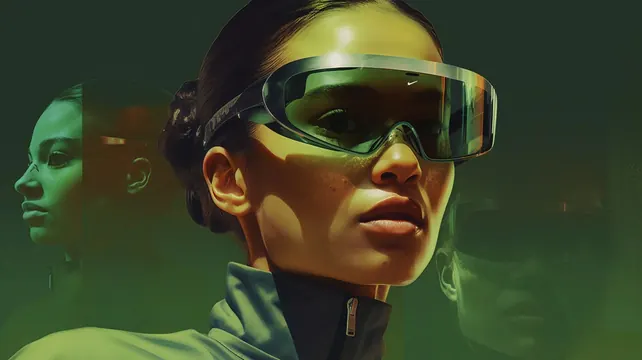 Cybernetic Portrait with Visor