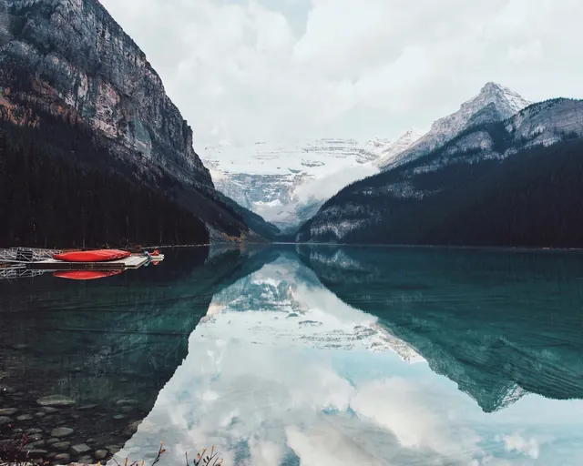 Mountain Lake Reflection