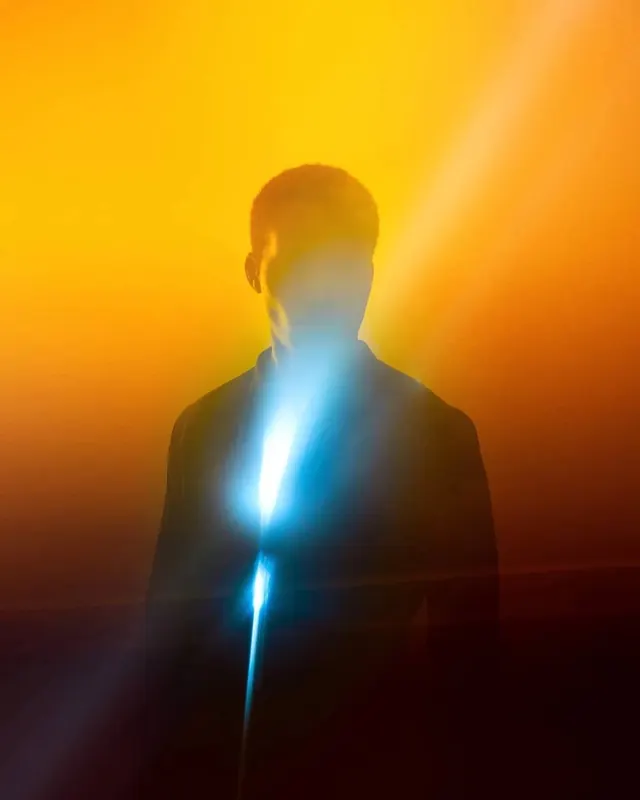 Abstract Light Portrait