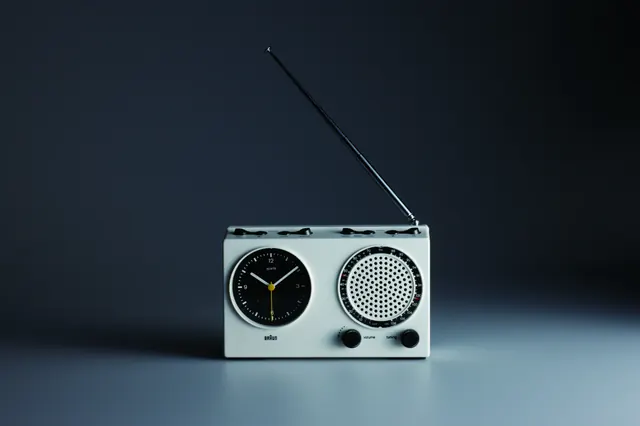 Vintage Radio Product Shot