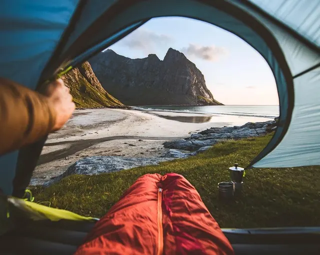 Camping View from Tent