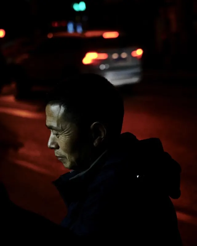Night Street Portrait