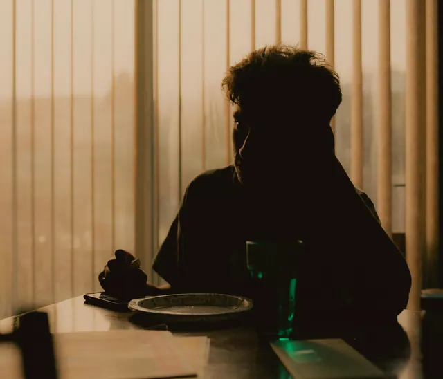 Silhouette in Window Light