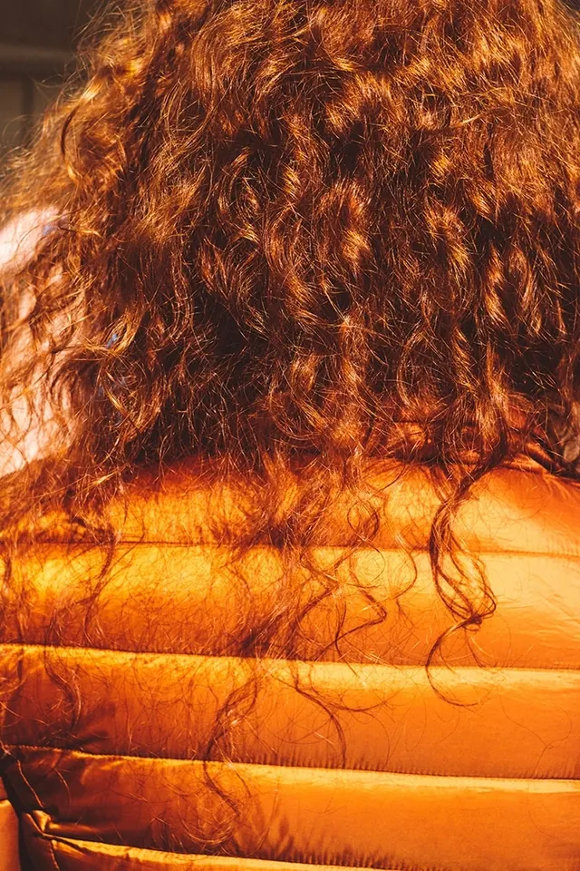 Curly Hair Close-up